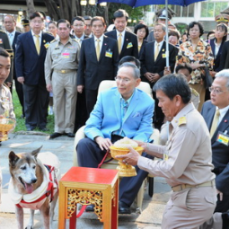 HM the King Visits the Princess Mother Memorial Park, Khlong San District, Bangkok