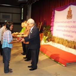Rice Seed Distribution Ceremony to Flood-affected Farmers in Phatthalung Province