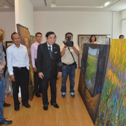 Deputy Secretary-General Chairs the Celebratory Painting Competition