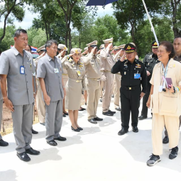 Her Royal Highness Princess Maha Chakri Sirindhorn Observes the Operations of “Thaharn Phandee Project (Good Soldiers)