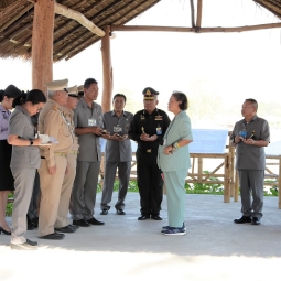 Her Royal Highness Princess Maha Chakri Sirindhorn Proceeds to Observe the Operation Progress of “Thaharn Phandee Project (Good Soldiers)” Vachiraprakan Military Camp, Tak Province