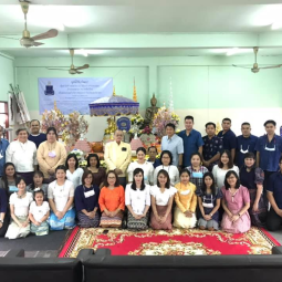 Secretary-General of the Chaipattana Foundation Presides over 2020 Annual Religious Kathin Ceremony at Rong Wua Temple, Chiang Mai Province