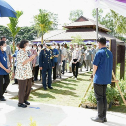 Her Royal Highness Princess Maha Chakri Sirindhorn Travels to Observe the Plant Genetic Preservation Project for Development of Plant Breeding According to the Royal Initiative and Thaharn Phandee Project (The Good Farmer Soldiers) in Chiang Mai Province
