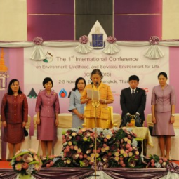 HRH Princess Maha Chakri Sirindhorn Presides over the Opening Ceremony of the 1st International Conference on Environment, Livelihood and Services (ICELS)