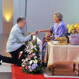 <strong>Read more about</strong><br />Her Royal Highness Princess Maha Chakri Sirindhorn Observes “Contemporary Thai Dress” Made from Silk Produced by the Chaipattana Foundation’s Projects Her Royal Highness Princess Maha Chakri Sirindhorn Observes “Contemporary Thai Dress” Made from Silk Produced by the Chaipattana Foundation’s Projects